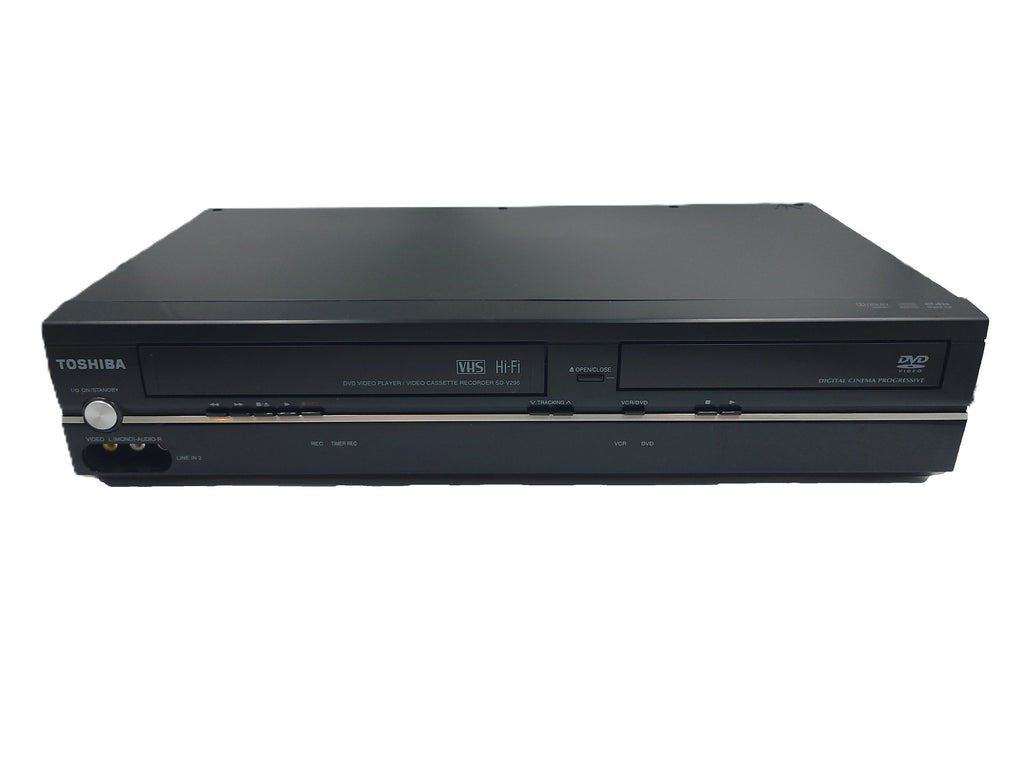 Refurbished Toshiba SD-V296 Hi-Fi VCR DVD Combo with Remote, Manual, and Cables